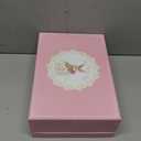 Wooden Tea Party Set for Little Girls, Toddler Girl Gifts Princess Tea Time Toys, Wooden Tea Set Tray Cake Dessert, Kids Kitchen Pretend Play, Birthday for Girls Age 2-5 Years Old