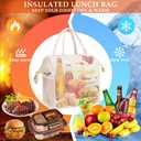ADYOOM Initial Lunch Bag for Adult Women-16
