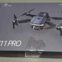 N11 Pro 4K UHD Camera Drone for Adults GPS Assisted RC Quadcopter Offering 90 Min Long Flight Time, Auto Return Function, Follow Me Technology, Brushless Motor Stability, Extended Control Range, and 5G Transmission for New Flyers