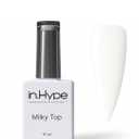 IN.HYPE Color Gel Top Coat Gloss Finish, No Wipe UV LED Top Coat, Enhances Gel Color, Fast Application Cover Top for Manicure & Pedicure