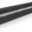 ProsourceFit High Density Foam Rollers Long, Firm Full Body Athletic Massage Tool for Back Stretching, Yoga, Pilates, Post Workout Muscle Recuperation (36"H x 6"D, Black)