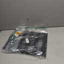 Essex Wares  1 Pack - 13" Wide x 17" Tall Tabletop Pocket Chart, Black - Double Sided with 5 Straps Each- Ultra-Durable Pocket Chart Stand for Classroom - Easy to Use, Reusable & Foldable