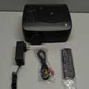 GPX Movie+ 480p Projector with DVD/CD Player and Bluetooth Transmitter, PJD713B