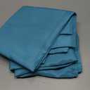 Sancua Square Tablecloths 70x70 Inch, 2 Pack - Teal Fabric Table Cloth for Square or Round Tables, Washable Polyester Table Cover for Outdoor Party, Birthday, Decorative Display Tables