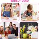 Mini Desk Calendar 2026 - Small Desktop Floral Standing Calendars 2026 Monthly Flower Office Calender for Home Decor Desk Accessories