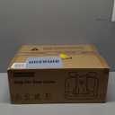 Dog Seat Cover for Back Seat with Hard Bottom Extender, 450lbs Support Dog Hammock for Car, Waterproof Non-Slip Back Seat Cover for Dogs with Full Seat & Door Protection for Truck SUV Sedan