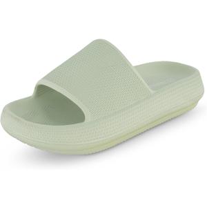 CUSHIONAIRE Kid's Feather pool slide with +Comfort (Green)