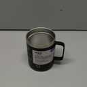 OGGI ThermoMug Stainless Steel Insulated Mug- Double Wall Vacuum Insulated w/Handle & Lid, Coffee Cup, Camping Mug, Travel Thermos, 14oz(420ml), Black