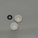 Drain Valve Cap Compatible with Intex Pools 11456 & 11385 Sand Filter Drain Cap with O-Ring for Above Ground Pool, Drain Plug Cap for Sand Filter Pumps and Combo Replacement Parts,SF90110-1,SF60110-2
