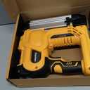 MtiolHig Cordless 2" Brad Nailer Compatible with Dewalt 20V Battery (No Battery), 2-in-1 Electric Nail Gun/Staple Gun, 18 Gauge Nail Gun Battery Powered with 1000 Nails for Wood Carpentry, 7.2LB