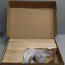 Floating Corner Shelves Set of 3, Solid Wood Picture Wall Shelf, Floating Shelves for Storage for Bedroom Kitchen Bathroom Living Room (Light Burnt)