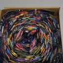 110 Colors Diamond Painting Beads 22200 Pieces 5d Round Drills Gem for Diamond Art DIY Art Accessories (Color Codes 3688 to 5200)