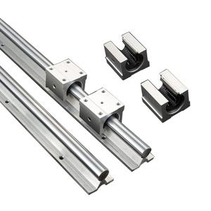 GUWANJI 2PCS Linear Rails SBR12 1200mm Linear Guide Rails with 4PCS SBR12UU Slide Blocks, CNC Rail Kit, Linear Rails and Bearings Kit for Automated Machines and Equipments(SBR12-1200)
