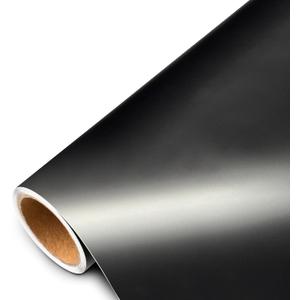 Matte Black Vinyl Wrap for Cars, 2ft x 5ft Vinyl Car Wrapping Film - Bubble Free Vehicle Sheet Roll for Body Protection, Scratch Resistance (Matte Black)