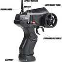 Liberty Imports RC Drift Car 1/16 2.4GHz 4WD Remote Control Sport Racing On-Road Vehicle with LED Light, Batteries and Drift Tires (White)