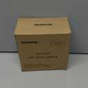 SUNVIE 2 Pack LED Up Lights Indoor, 3W Spot Lights for Indoor Use with 3000K Warm White, 120V Spotlights for Plants Pictures Artwork Uplighting & Accent Lighting, 5.9 FT Plug Cord with Foot Switch