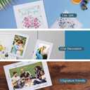 Somime 25 Pack White Picture Mats - 8x10 Pre-Cut Mats for 5x7 Photos - White Core Bevel Cut Frame Matte, Acid Free, Ideal for Frames, Artwork and Prints