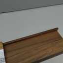 Picture Ledge Shelf, Floating Shelves for Wall, 24" W Set of 2, Walnut