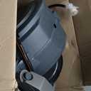 Giraffe Tools Retractable Garden Hose Reel 1/2 Inch x 130 ft, Super Heavy Duty, Any Length Lock, Slow Return System, Wall Mounted and 180 Deg Swivel Bracket (Dark Grey)