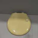 Bemis Classic Colors Slow Close Toilet Seat, Easy Clean Hinges and Durable Plastic Seat, Made in USA, Round, Harvest Gold