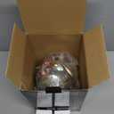 Glocusent Candle Warmer Lamp with Timer, 3D Glass Globe, Antique Base, Dimmable Height Adjustable Wax Melter for Scented Jar Candles, 2-8H Auto Off, Christmas Birthday Gifts for Women, Home Decor Gift