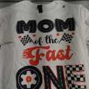 Mom Of The Fast One Car Racing Dad 1St Birthday Boy T-Shirt, Size S