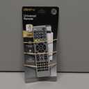 GE 4-Device Universal Remote Control, Designer Series, Brushed Nickel/Silver, 33709