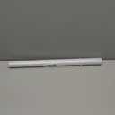 rabbitgoo Window Privacy Film, Frosted Glass Window Film Sun Blocking, Static Cling Privacy Decorative Cling Non-Adhesive Glass Covering, Striped Tint with Rainbow Square, 17.5 x 78.7 inch