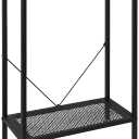 TONGMO Fish Tank Stand: The Perfect 10 Gallon Metal Aquarium Stand Measuring 22.8" W x 10.6" D x 31.3" H to Fit Your Aquatic Display Needs.