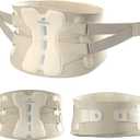 NEENCA Back Brace for Lower Back Pain Relief with Bionic Support System, Adjustable Lumbar Support Belt for Men & Women with Lumbar Pad, Soft Breathable Mesh for Herniated Disc, Sciatica, Scoliosis... (Small, Skin-Single)