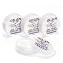 Gellen Nail Polish Remover Pads, Perfect for Travel, Outdoor | Non-Acetone, Jojoba & Vitamin E | 140pcs Lavender Scent Wipes For Finger Toe Nails, No Leakage, Looks Dry But Works, Not for Gel Polish