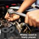 PATIKIL Multi Purpose Rubber Spacer, 24 Pcs 8mm ID x 30 OD x 25mm T Neoprene Round Anti-Vibration Isolation Pads Isolator Rubber Bushings Spacer Washer for HVAC Bolts Car Accessories