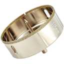 4 1/2 Inch (115mm) Diamond Hole Saw with Pilot Bit, DaduoRi 4.5 Inch Tile Hole Saw with Center Drill Bit for Marble, Granite, Ceramics, Porcelain, 1-1/2" Depth of Cut for Thick Countertops