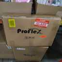 2 Pack Shed Window 12" W x 12" H, White Flush Mount Window with Tempered Glass for Playhouses, Sheds, Garage and Chicken Coops