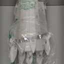 16" Extra Tall Fence for Christmas Tree,12PCS White Picket Fence Gate Barrier with Tree Patterns Christmas Tree Gate for Pets(24" H x 5" W Each)