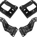 Set of 4 Front Bumper Bracket Left & Right Replacement For 2011-2016 Fo-rd F-250 Super Duty