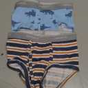 Hanes Boys' Brief Underwear, Cotton Underwear for Boys, No Ride-Up Briefs, 6 and 10 Packs 4T