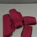 SPRING SEAON Crutch Pads and Hand Grips Set - Soft Underarm Cushion Pads and Handle Covers for Crutches, Breathable & Washable Padding for Adult & Youth Crutches-Comfortable Armpit Support (Dark Purple)