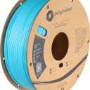 Polymaker ABS Filament 1.75mm Light Blue, 1kg 3D Printing Filament, PolyLite ABS 3D Printer Filament, Heat Resistant, Strong & Durable, Dimensional Accuracy +/- 0.03mm