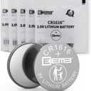 EEMB 5 Pack CR1616 Battery 3V Lithium Button Coin Cell Batteries 1616 Battery DL1616 ECR1616 for Re-Mote Control, Watch, Calculator, Electronic Note-Book, Thermometer, Mobile Game