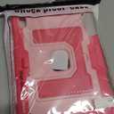 Scnioy Case for iPad (A16) 11th Generation 11 Inch 2025, iPad 10th Generation 10.9 Inch 2022, Heavy Duty Cover with Large Kickstand Pen Holder Shoulder Strap, Pink Rose