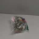 HMD 5 Pieces Messy Hair Bun Hairpiece Tousled Updo for Women Hair Extension Ponytail Scrunchies with Elastic Rubber Band Long Updo Messy Hairpiece Hair Accessories Set for Women12/24 (12/24-Light Brown mix Natural Blonde)