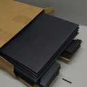 Cholemy Trading Card Storage Box Card Organizer 15000+ with 70 Cardboard Storage Divider, Label Sticker for Collection Compatible with Tcg, Sport Cards(4 Row, 4 in A Row,Black)