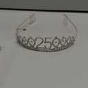 25th Birthday Decorations for Women Silver with 25th Birthday Sash and Crown, Cake Topper and Candles, Number Balloons, 25 Year Old Gifts for Women, Silver Party Decor Supplies