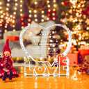 Ithmahco Christmas Crystal Gifts for Mom from Daughter Son, Mom Gifts from Daughters, Last Minute Christmas Presents for Moms, Sentimental Xmas Gift for Moms, Unique Crystal Gift for Mother Birthday