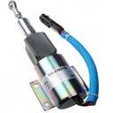 Fuel Shut Off Solenoid RE502473 Compatible with John Deere 653E 540G 740G 548G 648G 748G 843G 640G-II 648G-II 653G 648G-III 740 840 643H 843H 4710 460D 330B 335430B 435 7810 2254 6068TF250 6068TF151