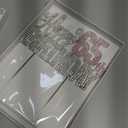 Happy 65th Birthday Silver & Pink Rhinestone Cake Topper - Cheers to 65 Years Old 65th Bday Metal Sparkly Cake Centerpieces Topper Decorations Sign.