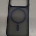 TORRAS Magnetic Shockproof for iPhone 17 Pro Case, Camera Control, Fit for MagSafe, MilitaryGrade Protection, Translucent Slim Case for iPhone 17 Pro Phone Case AntiFingerprint, Deep Blue