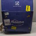 Hobestluk 4ft Bean Bag Chairs for Adults Large Beanbag Chair with Plush Faux Fur Cover Big Bean Bag Chair for Living Room Bedroom Dorm Office - Purple (44” x 44” x 24”)