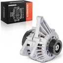 A-Premium Alternator Compatible with Chevrolet Camaro Pontiac Firebird 2000-2002 3.8L 105A 12V CW 6-Groove Pulley Replace# 10464437, 10480378